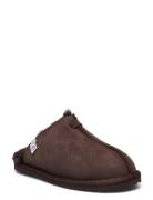 Rosemunde Shearling Slippers Brun