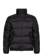 Lindbergh Padded Jacket With Standup Collar Svart