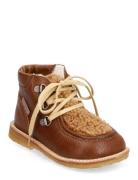 ANGULUS Boots - Flat - With Laces Brun