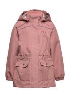 Polyester Girls Jacket Outerwear Softshells Softshell Jackets Pink Mik...
