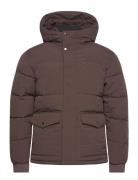 Jack & J S Jjdavid Puffer Jacket Brun