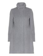 Women Coats Woven Regular Outerwear Coats Winter Coats Grey Esprit Col...
