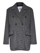 Kikikb Blazer Jacket Ulljacka Jacka Black Karen By Simonsen