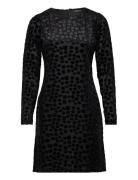 C Flowerybbnancy Dress Kort Klänning Black Bruuns Bazaar