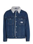 Regular 90S Sherpa Jacket Jeansjacka Denimjacka Blue Calvin Klein Jean...