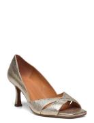 A2060 Shoes Heels Pumps Classic Silver Billi Bi