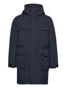 Apex Canvas? Long Padded Coat - Grs Parka Jacka Navy Knowledge Cotton ...