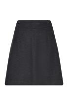 Slfmercy-Ula Hw Mini Wool Skirt Kort Kjol Grey Selected Femme