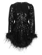 Charly Dress Kort Klänning Black Love Lolita