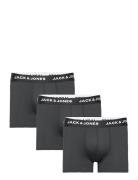 Jacbase Microfiber Trunks 3-Pack Noos Boxerkalsonger Black Jack & J S