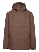 Divisional Rc Shell Anorak Outerwear Jackets Anoraks Brown Oakley Spor...