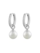 SNÖ Of Sweden Core Pearl Ring Ear Silver