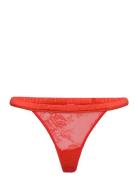 Mesh Thong Stringtrosa Underkläder Red Understatement Underwear
