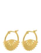 Sphere Earrings Accessories Jewellery Earrings Hoops Gold Pernille Cor...
