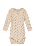 Lil'Atelier Nbfgago Ls Slim Body Lil Noos Beige