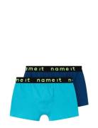Nkmboxer 2P Solid Noos Night & Underwear Underwear Underpants Blue Nam...