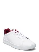 Court Sneaker Leather Cup Låga Sneakers White Tommy Hilfiger