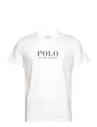 Polo Ralph Lauren Underwear Logo Cotton Jersey Sleep Shirt Vit