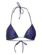 Trinidad Top Swimwear Bikinis Bikini Tops Triangle Bikinitops Navy Mis...