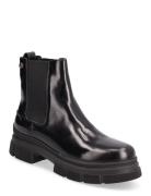 Preppy Outdoor Low Boot Shoes Chelsea Boots Black Tommy Hilfiger