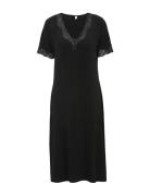 Nightdress Nattlinne Black Damella Of Sweden