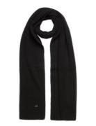 Re-Lock Knit Scarf 30X180 Accessories Scarves Winter Scarves Black Cal...