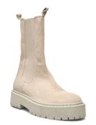 Bianco Biadeb Long Boot Suede Beige