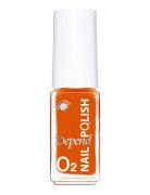 Minilack Oxygen Färg A733 Nagellack Smink Orange Depend Cosmetic
