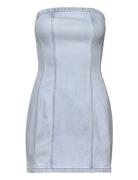 Bustier Dress Stina Kort Klänning Blue ABRAND