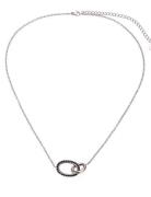 Harper Necklace Black/Silver Accessories Jewellery Necklaces Dainty Ne...