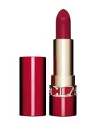 Joli Rouge Velvet Lipstick 742V Jolie Rouge Läppstift Smink Red Clarin...
