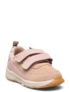 Alin Velcro Tex Låga Sneakers Pink Wheat