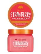Shea Sugar Scrub Strawberry Bodyscrub Kroppsvård Kroppspeeling Nude Tr...