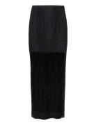 Cmst -Skirt Lång Kjol Black Copenhagen Muse