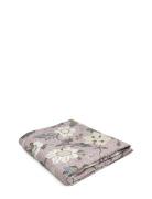 Ceannis Table Cloth 145X300Cm Dusty Pink Flower Linen Rosa