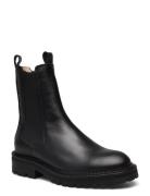 Slfvilma Leather Chelsea Boot Shoes Chelsea Boots Black Selected Femme