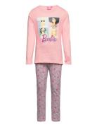 Long Pyjamas Pyjamas Set Pink Barbie
