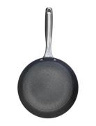 Satake 24 Cm Frying Pan In Lightweight Iron With H Ycomp Pattern Svart