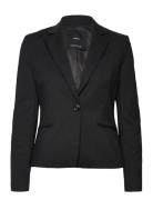 Structured Suit Blazer Blazers Single Breasted Blazers Black Mango