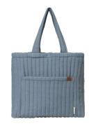 Quilted Tote Bag - Chambray Blue Spruce Tote Väska Blue Fabelab