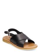 ANGULUS Sandals - Flat - Open Toe - Op Svart