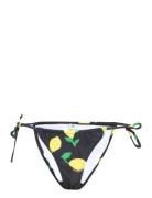 Lim Drawstring Bikini Tanga Swimwear Bikinis Bikini Bottoms Side-tie B...