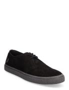 Linden Suede Låga Sneakers Black Fred Perry