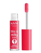 This Is Milky Gloss Läppglans Smink Pink NYX Professional Makeup
