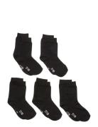 Ankle Sock -Solid Sockor Strumpor Black Minymo