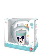 Mickey Mouse Disney Baby 3 Pcs Set Bicolor Non Slip In Gift Box, Micke...