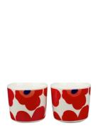 Marimekko Home Unikko C.cup 2Pcs W/Out H Multi/patterned