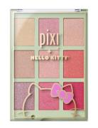 Pixi + Hello Kitty - Chrome Glow Palette Rouge Smink Multi/patterned P...