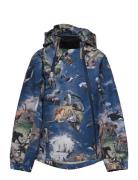 Hopla Outerwear Shell Clothing Shell Jacket Navy Molo