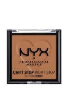 Can’t Stop Won’t Stop Mattifying Powder Ansiktspuder Smink Brown NYX P...